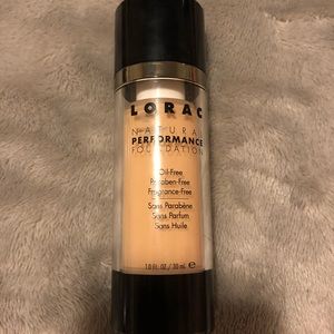 Lorac natural performance foundation